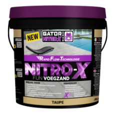 Alliance Gator Nitro X fijn voegmortel taupe emmer 12,5 kg