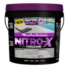 Alliance Gator Nitro X fijn voegmortel zwart emmer 12,5 kg