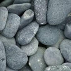 Zak beach pebbles antraciet 40-60mm 25 kg Zak beach pebbles antraciet 40-60mm 25 kg