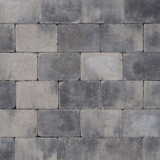 Koppelstones grijs zwart 21x14x6cm Koppelstones grijs zwart 21x14x6cm