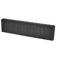 Rondobandpalissade antraciet 8x25x100cm Excluton Rondobandpalissade antraciet 8x25x100cm Excluton