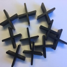 Zak voegkruizen zwart 5 mm 5x19x55mm (100 stuks)