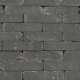 Waalformaat getrommeld nero antraciet 20x5x7cm