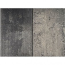 Piastrella piatta grigio nero wildverband