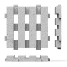 Wecko tegel 100x100x12cm grijs