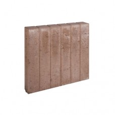 Blokjes palissadeband vierkant bruin 8x50x50cm Blokjes palissadeband vierkant bruin 8x50x50cm