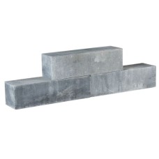 Classico Block grijs zwart 45x12,5x12,5cm