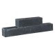 Classico Block zwart 45x12,5x12,5cm Classico Block zwart 45x12,5x12,5cm
