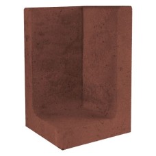 L-hoekelement corten bruin 40x40x60cm Gardenlux