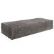 Oud Hollands traptrede massief antraciet 100x40x20cm