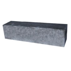 Palissade Block grijs zwart 60x15x15cm