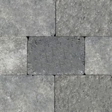 Pebblestones plus grijs zwart 20x30x6cm