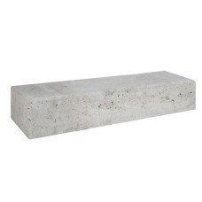 Retro betonbiels grijs 60x20x12cm