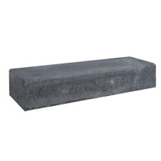 Retro betonbiels zwart 60x20x12cm