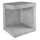 U-element hoek grijs 40x40x50cm Gardenlux