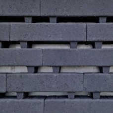 Waterpasserende longstone waterwijs antraciet 31,5x10,5x7cm