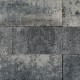 Linea palissade strak grijs zwart 15x15x60cm