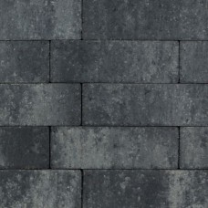 Longstone opritsteen grijs zwart 31,5x10,5x7cm