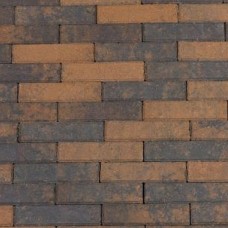 Strak waalformaat bruin zwart 20x5x6cm Strak waalformaat bruin zwart 20x5x6cm