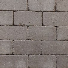 Antieke trommel betonstraatsteen 21x10,5x6cm mangaan gebakken Antieke trommel betonstraatsteen 21x10,5x6cm mangaan gebakken