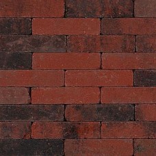 Trommel waalformaat rood zwart 20x5x7cm Trommel waalformaat rood zwart 20x5x7cm