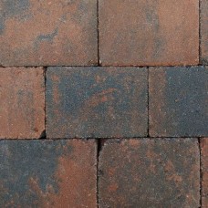 Trommelsteen bruin zwart 20x30x6cm Trommelsteen bruin zwart 20x30x6cm