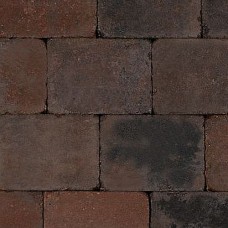 Trommelsteen bruin zwart 20x30x6cm Trommelsteen bruin zwart 20x30x6cm