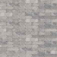 Waalformaat getrommeld 20x5x7 cm Antica grijs zwart