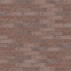 Waalformaat getrommeld 20x5x7 cm Antica rood bruin