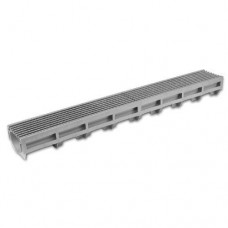 Topgoot zilvergrijs staafrooster 100cm Topgoot zilvergrijs staafrooster 100cm